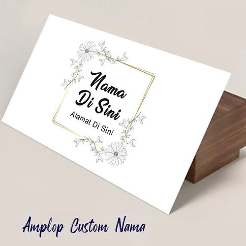 

Amplop Kondangan|Amplop Custom Nama Termurah|1 HARI PASTI JADI