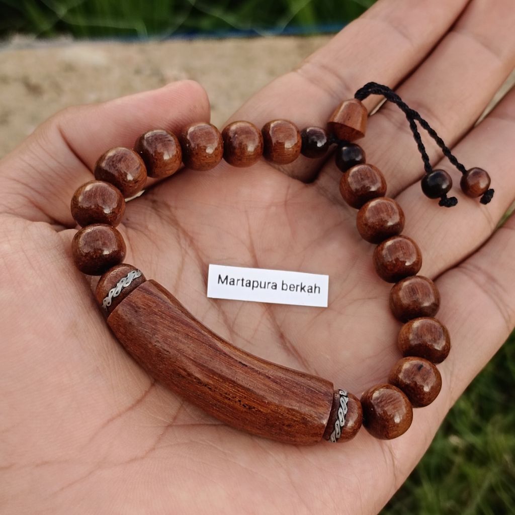 gelang cemeti kayu ulin manang super