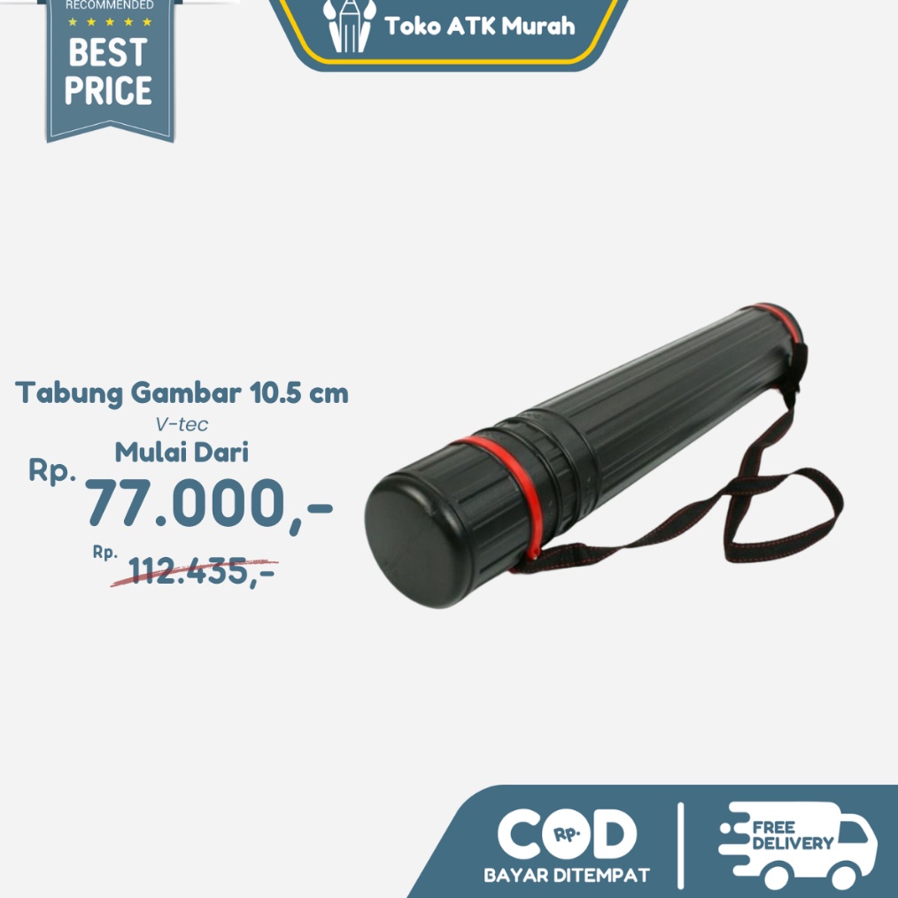 

KODE K79B Tabung Gambar Drafting Tube VTec 15 cm