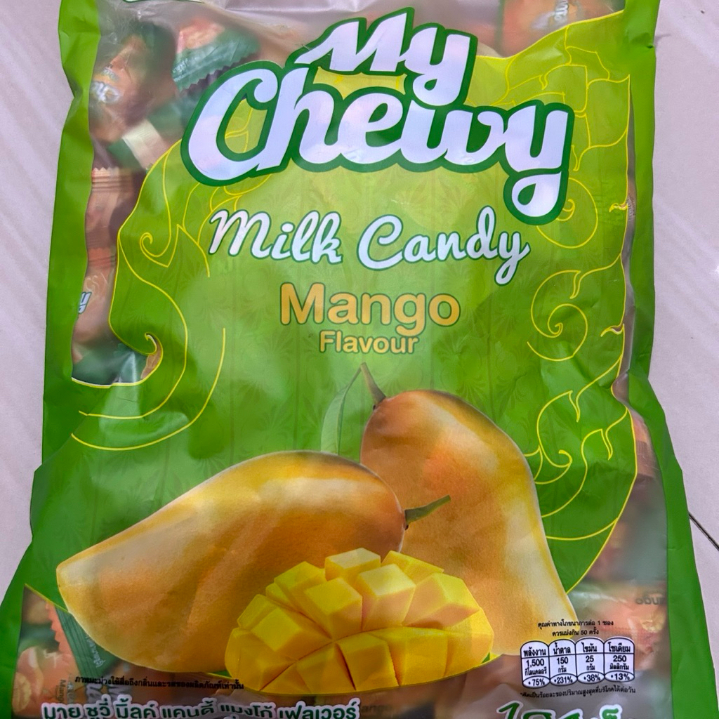 

My Chewy Milk Candy Mango 100 pcs