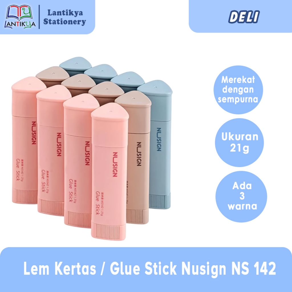 

DELI - LEM STICK / LEM KERTAS / GLUE STICK NUSIGN NS142 21GR
