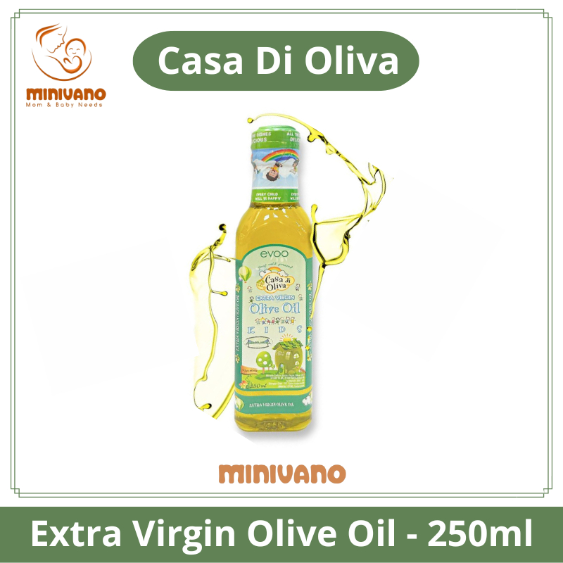 

Casa Di Oliva Extra Virgin Olive Oil for Kids - Evoo - Minyak Zaitun - Mpasi Bayi Anak - 250ml