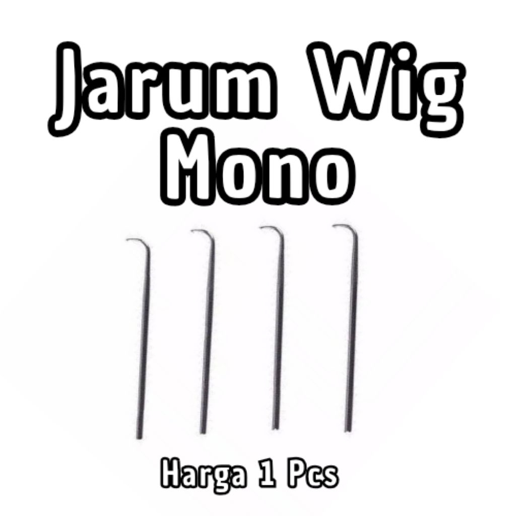 Jarum wig | hair extension (mono)