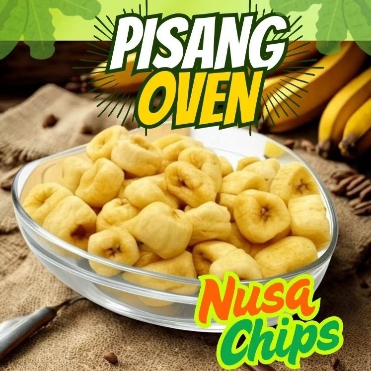 

Pisang Oven Crispy 1Kg Kepok