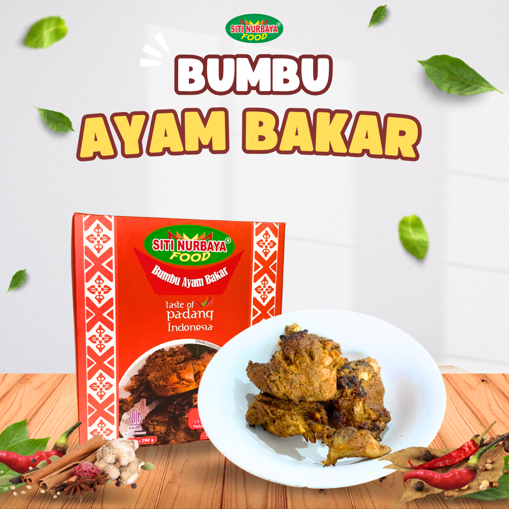

Bumbu Ayam Bakar Siti Nurbaya Food 250 Gram
