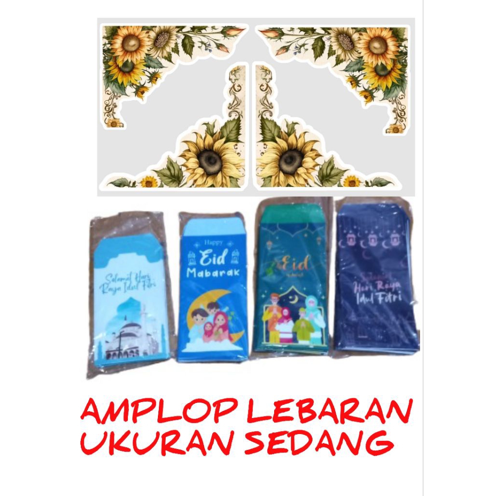 

AMPLOP LEBARAN ukuran sedang