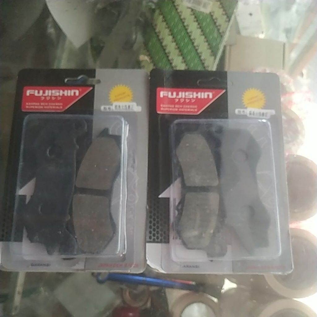 kampas rem depan smoot tempur