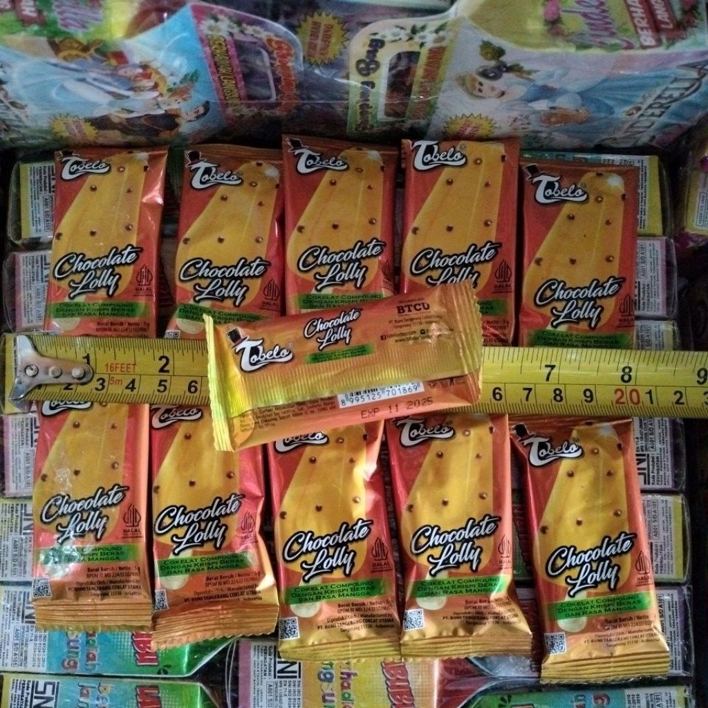 

Chocolate Lolly Bentuk Eskirm Paket 10 pcs