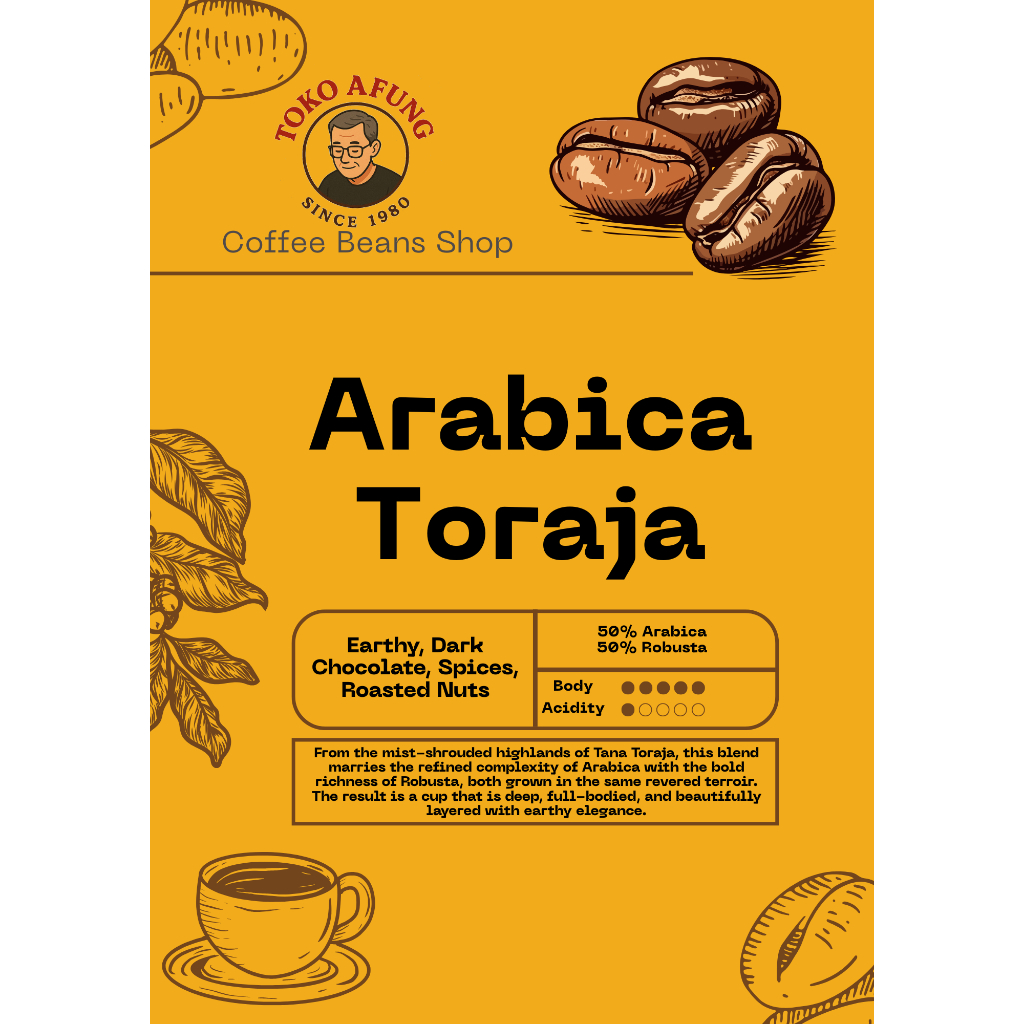 

Kopi Arabica Toraja - Toko Afung