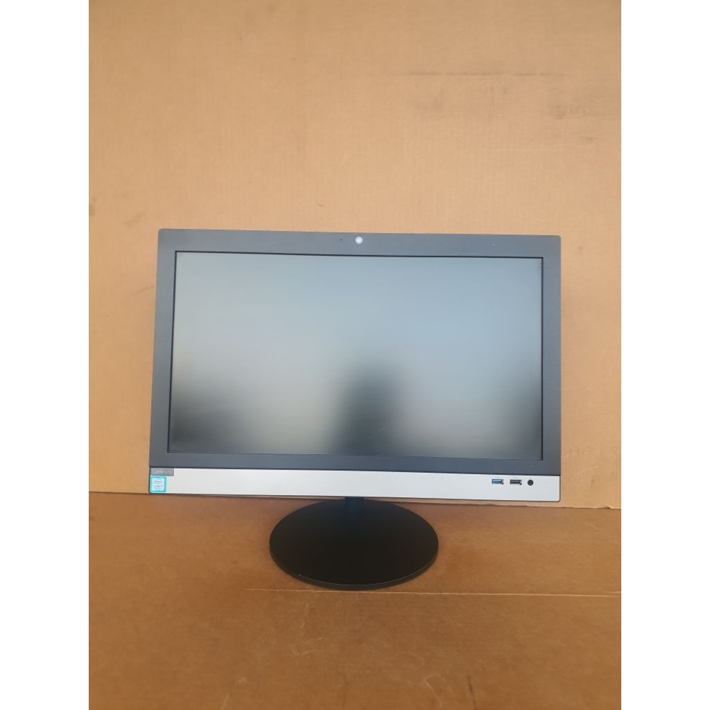 PC ALL IN ONE/AIO LENOVO BEKAS I3 8100 RAM 16GB SSD 512GB.MODEL V330-20ICB LENGKAP KEYBOARD MOUSE BE