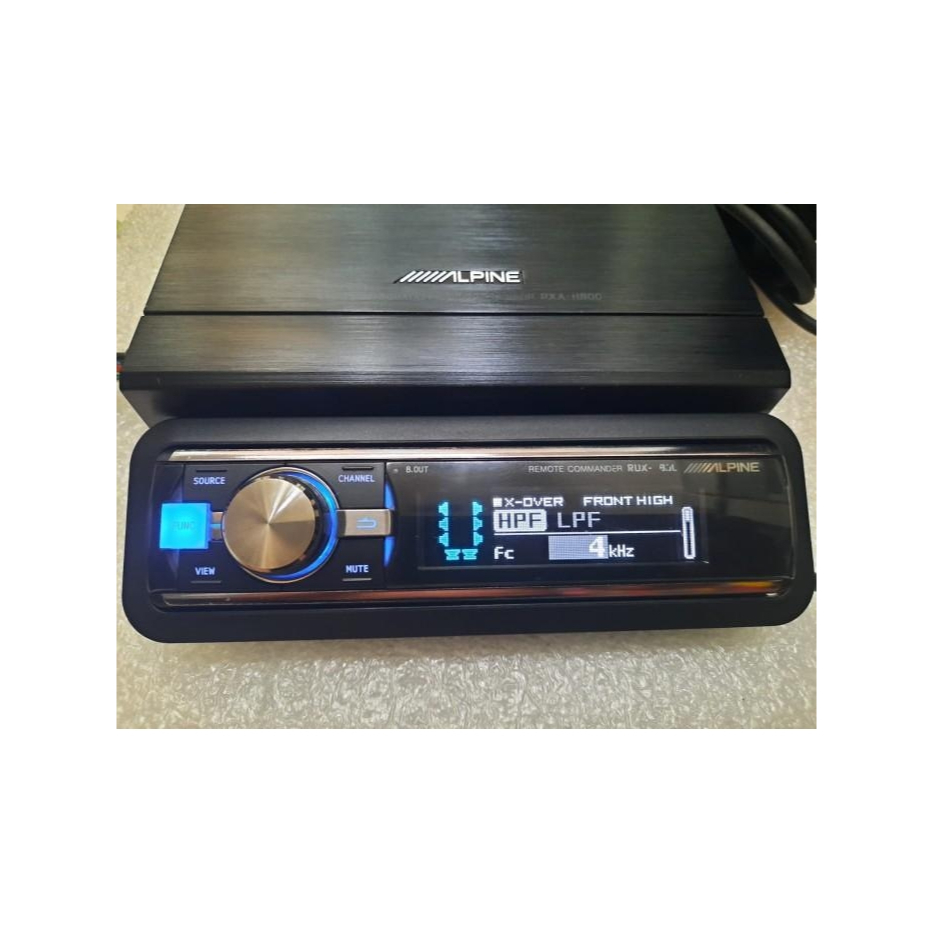DSP Digital Sound Processor " ALPINE PXA-H800 + RUX-C800 "