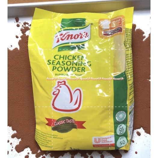 

Knorr 1kg Chicken Seasoning Powder Tepung Penyedap Rasa Instan Kemasan Pouch Knor 1kilo Kaldu Bubuk Masakan