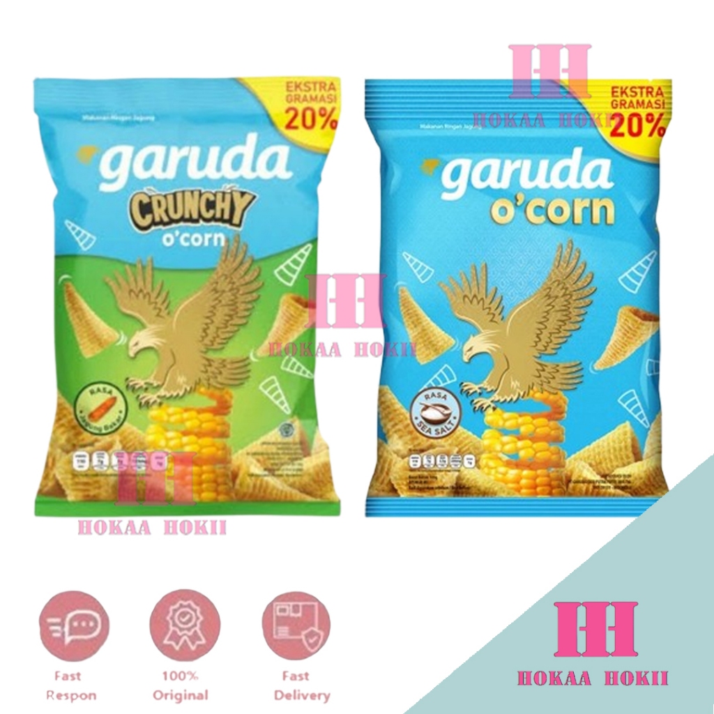 

GARUDA Crunchy O'corn Sea Salt / Garuda O'corn 84g