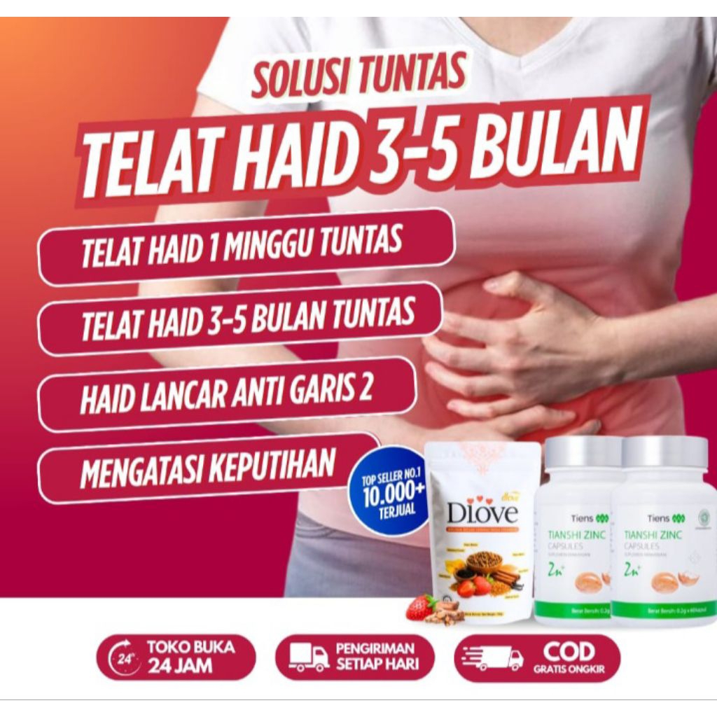 [ampuh] felancar haed telat 1-6 bulan tuntas