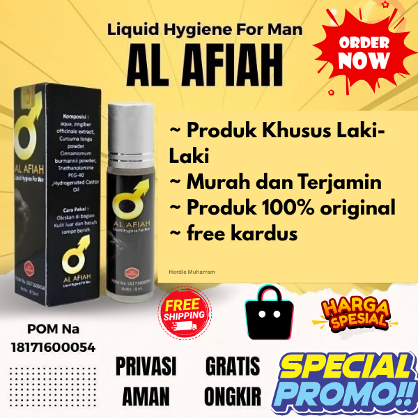 al afiah original oles pria 100% ori - RKM shop