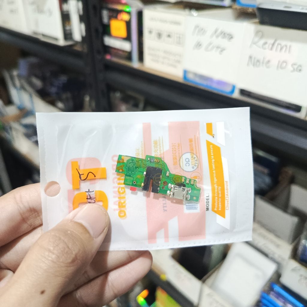 papan cas konektor cas connector charger headsfree infinix smart 5 x657 ori full ic