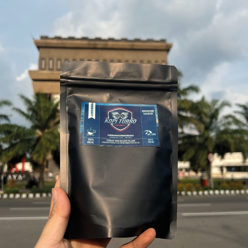 

Bubuk Kopi Turbo Isi 250gr Fresh Roasted 100% Kopi Murni Rasa Nikmat