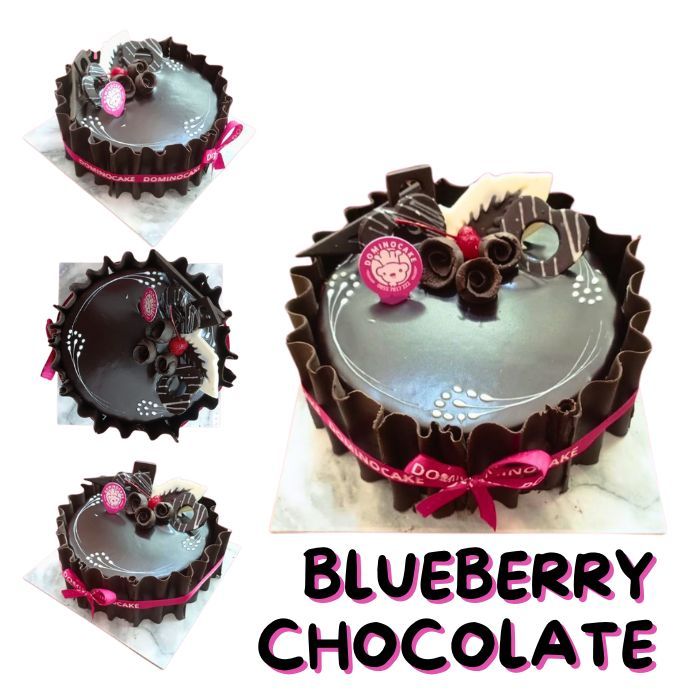 

Dominocake | Blueberry Chocolate | Kue Ulang Tahun