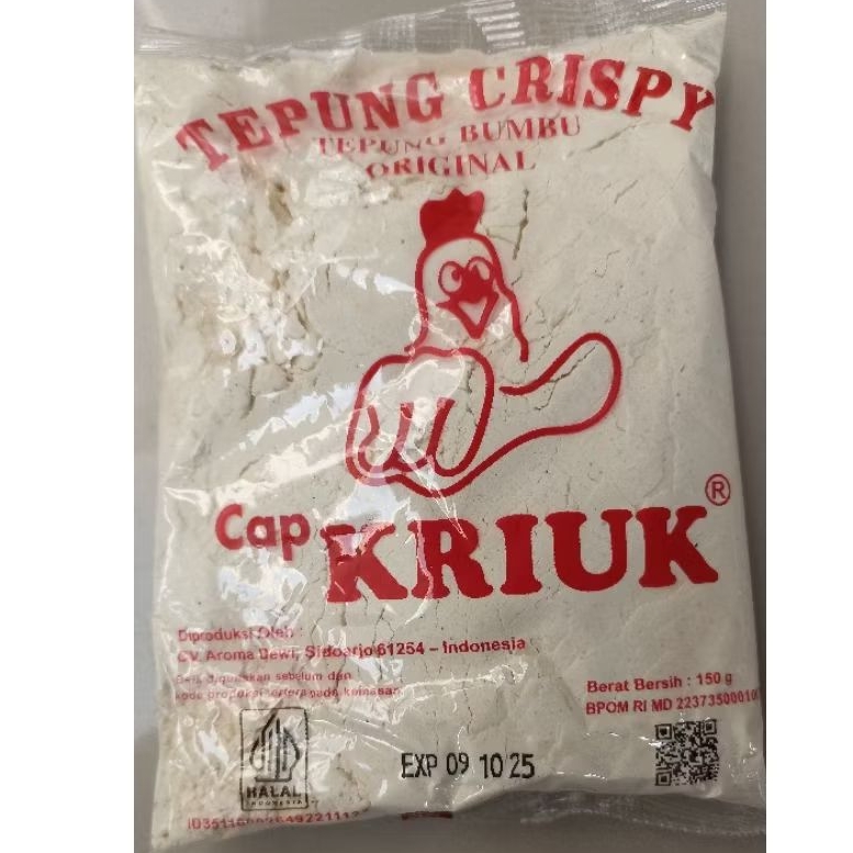 

Tepung Crispy Cap Kriuk 150 gram