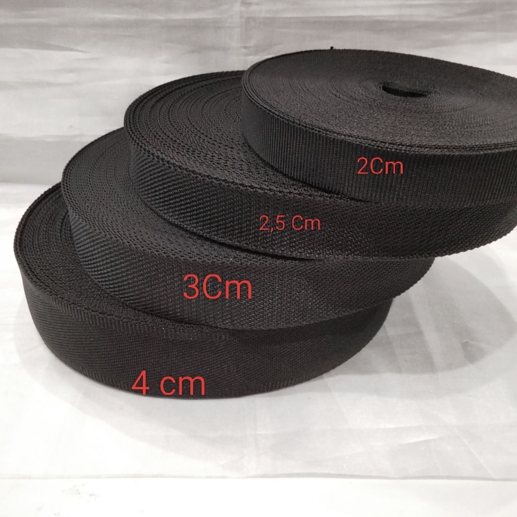 Tali webbing Sling stranp Lebar 4 cm/Tali tas /tali ban sabuk