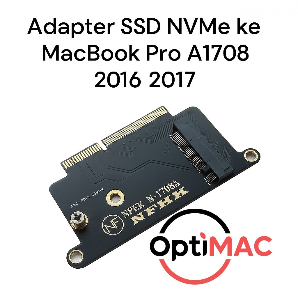 Adapter SSD NVMe ke MacBook Pro A1708 20