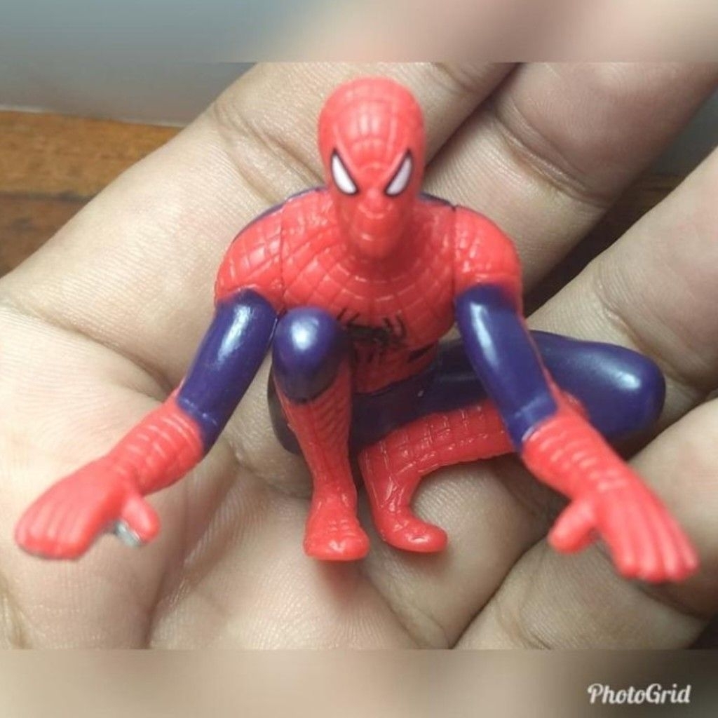 mainan spiderman action figure spiderman