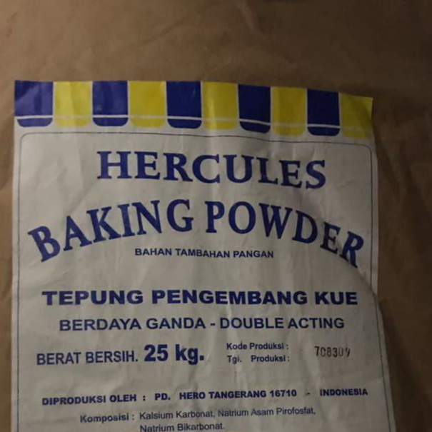 

Baking Powder Double Acting BPDA Hercules Rep 250gr