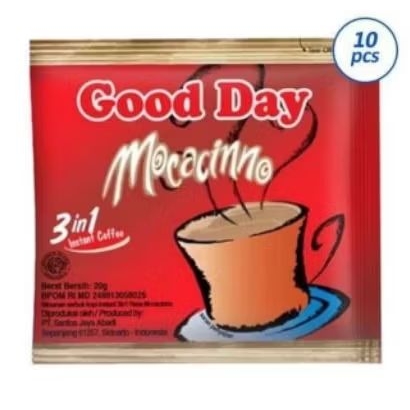 

kopi goodday mocacinno 3in1 1renceng isi 10bks/goodday kopi instan