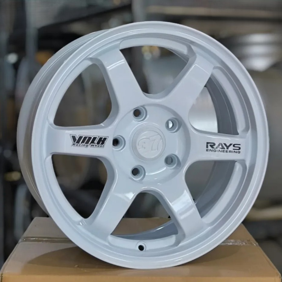 velg ring 16 VOLKRAYS TE37 ET 38 velg mobil r16 ertiga rush terios innova xl7 grandmax