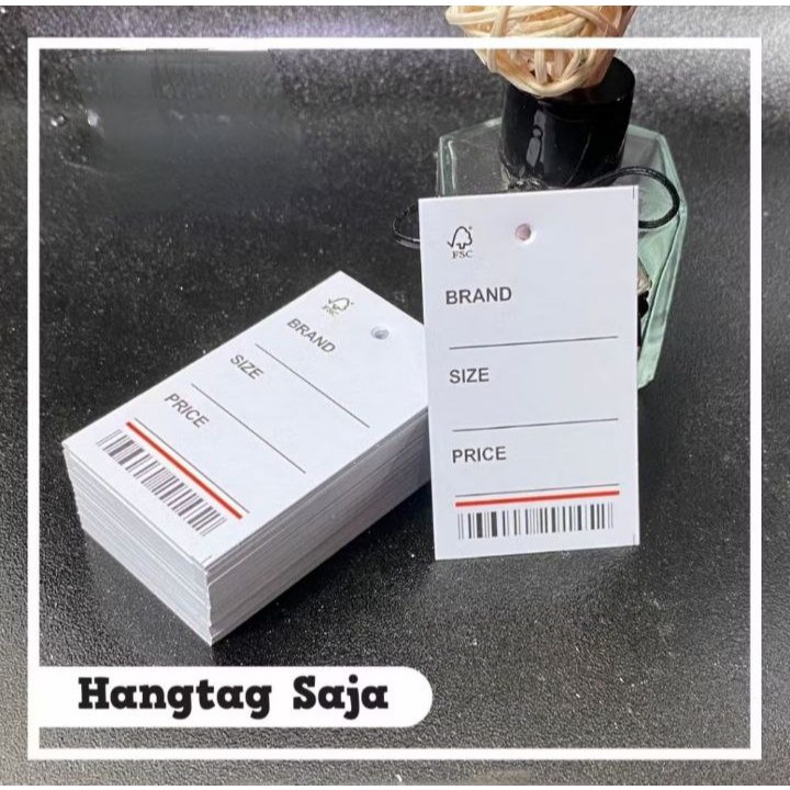 

Hangtag Kraft Polos terbaru