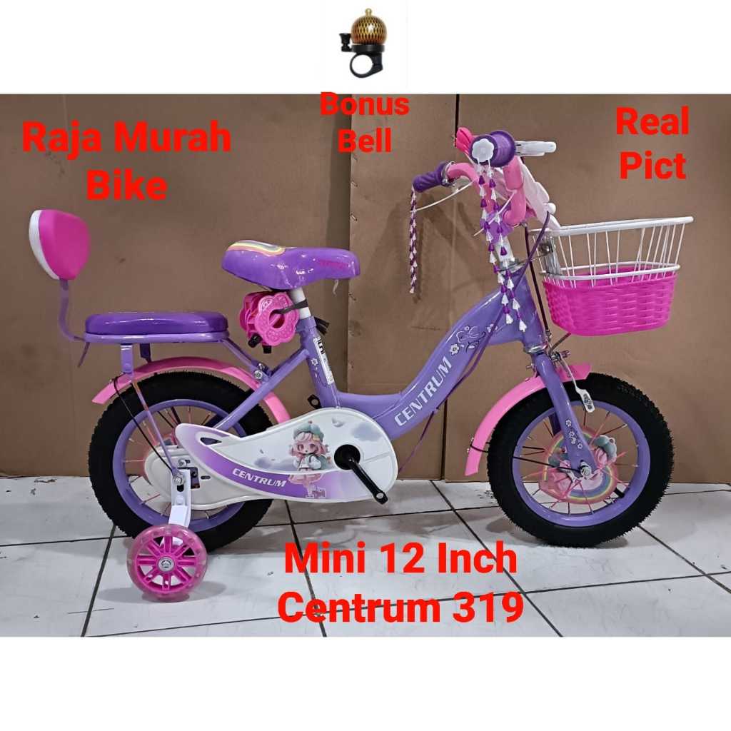 Sepeda Anak Perempuan Mini 12 Inch Centrum 319 Sepeda Anak Mini Centrum 319 12 Inch