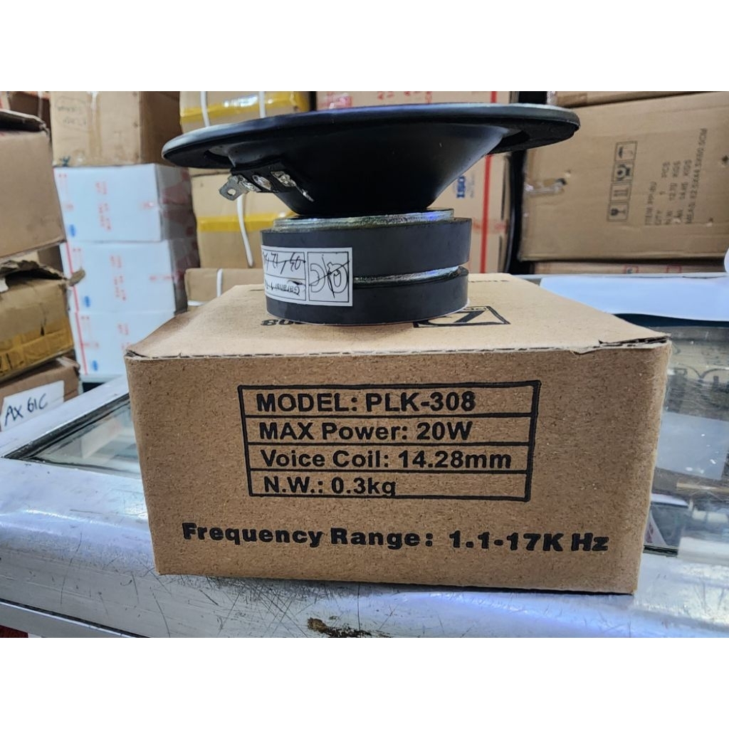 Speaker Tweter Karaoke PLK-308 ( Dobel Magnet Besar) Pasline untuk speaker 8″ 10″ 12″ BISA UNTUK SPEAKER BMB KUALITAS OK