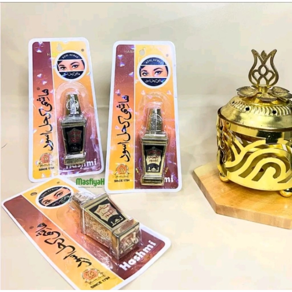 celak mata hahmi kohl Aswad ,celak mata bubuk celak mata arab