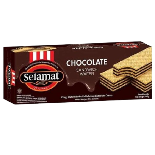 

SELAMAT WAFER CHOCO SP PRICE KTK 145 GR 8991001663733
