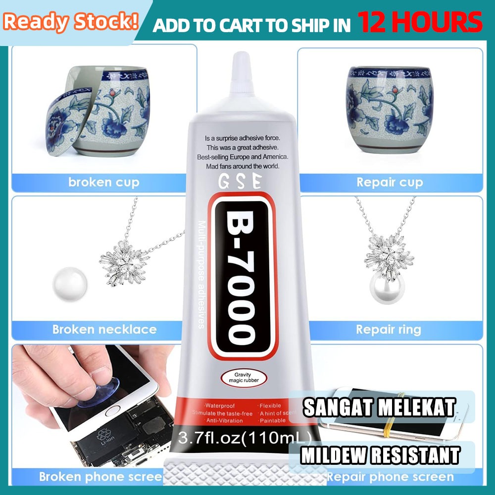 

【Pengiriman Cepat】50ml T-7000 Lem Serba Guna - Cocok untuk Perbaikan Layar HP & Pembuatan Kunci DIY
