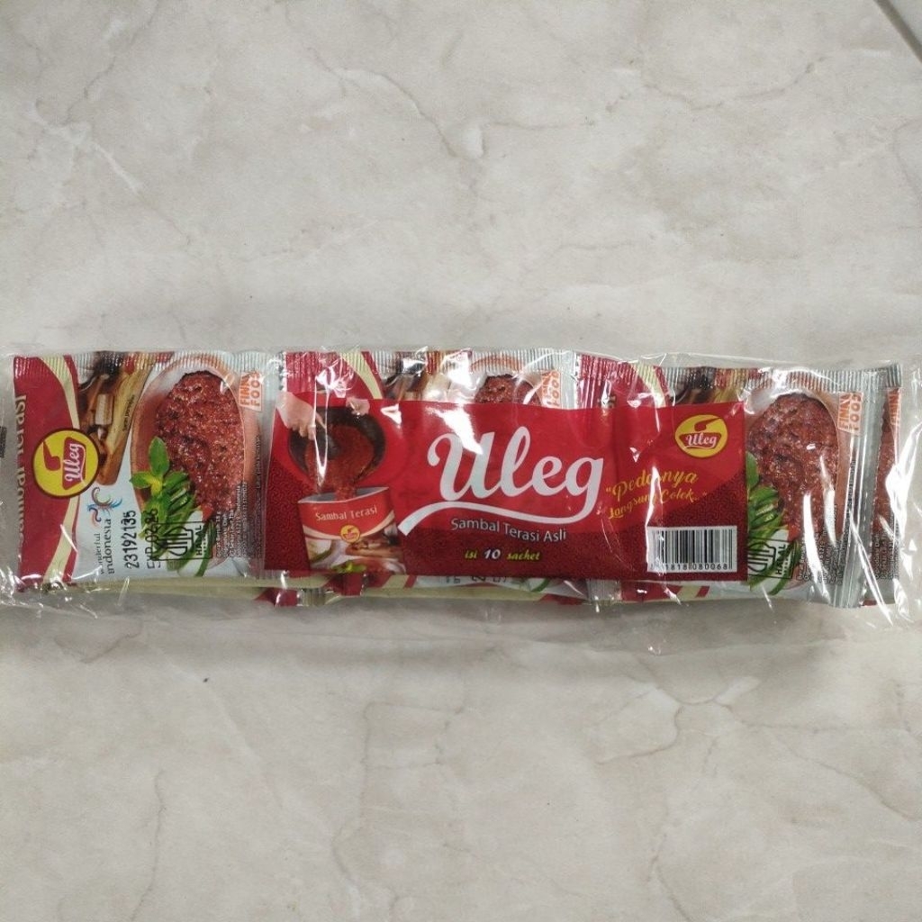 

Sambal Terasi Uleg Sachet 1 pack isi 10 sachet / Finna Food / Toko Berkah Kwangsan