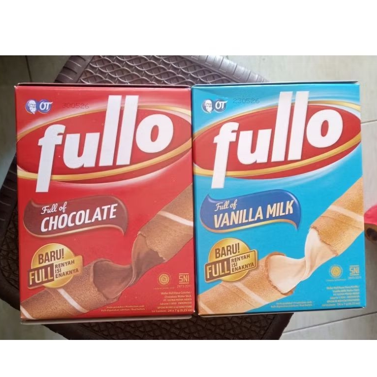 

Fullo Wafer Roll box isi 24 Pcs
