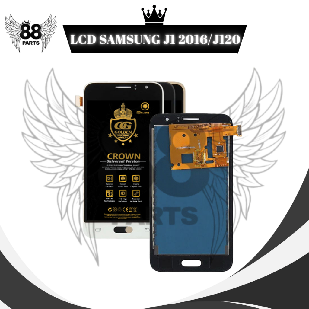 LCD SAMSUNG J1 2016 / J120 TOUCHSCREEN FULLSET COMPLETE ORIGINAL