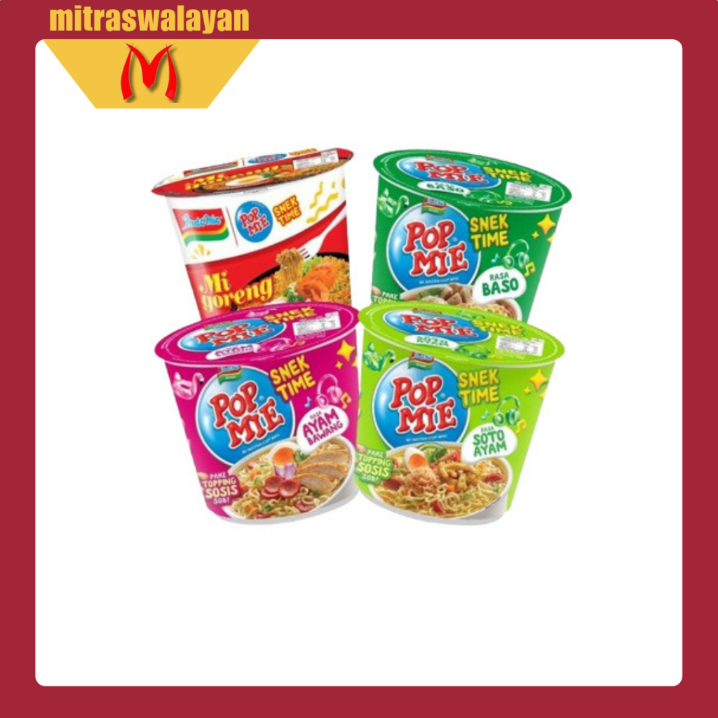 

POP MIE Mie Instan Mini | SNEK TIME | All Variant