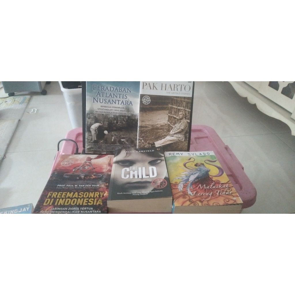 BUKU PERADABAN ATLANTIS NUSANTARA, PAK HARTO, FREEMASONRY DI INDONESIA by Prof W. Van Der Veur, THE 