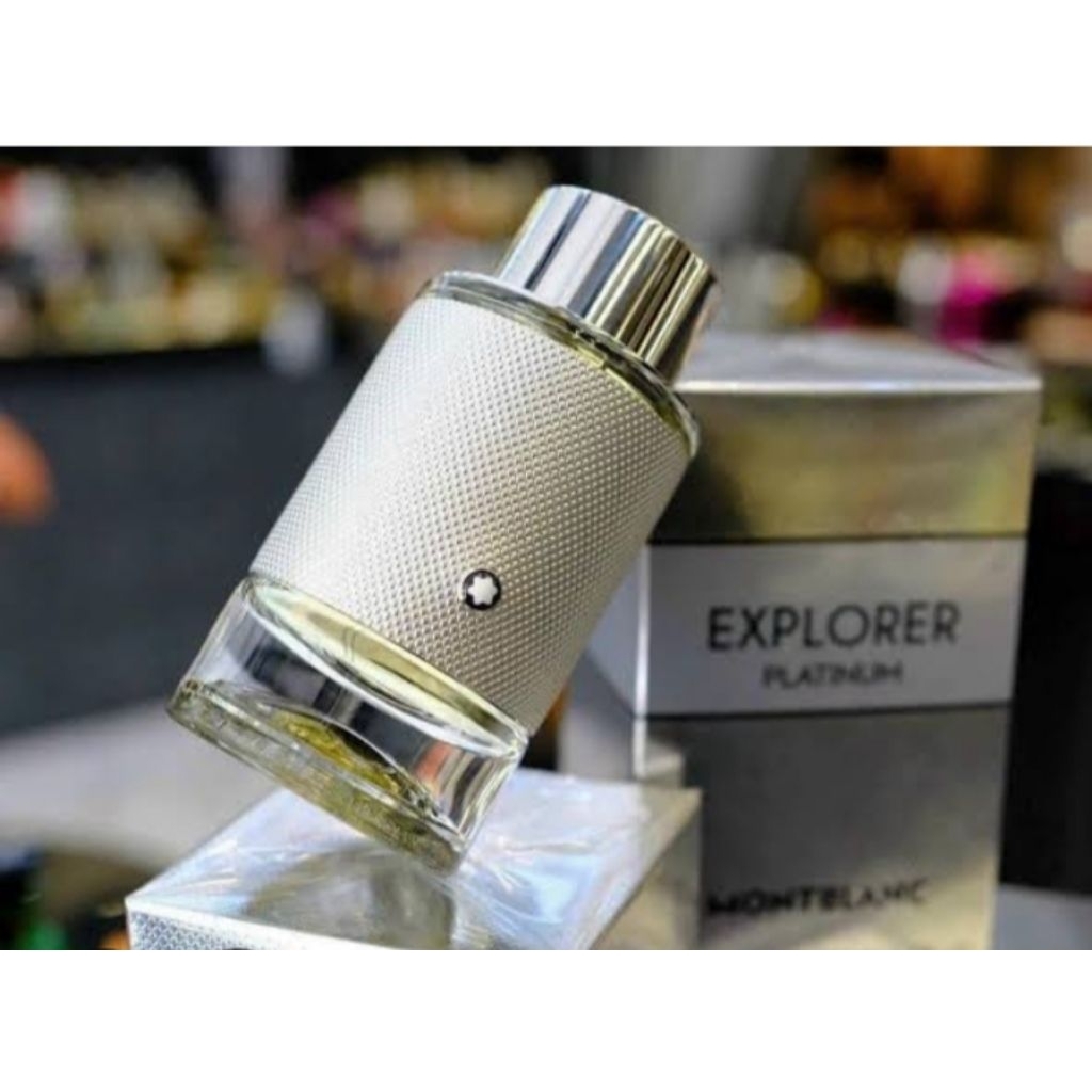 Parfum Pria montblanc Explorer platinum eau de parfum 100ml Original Eropa reject nonbox/tester