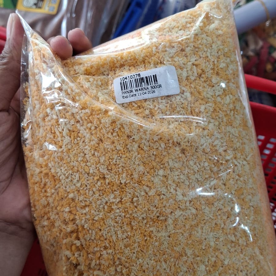 

500g tepung roti panir warna / bread crumb mix flour