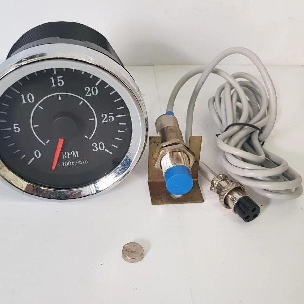 Analog Pointer Tachometer RD-85 Marine Tachometer rpm 3000 Sensor rpm Kapal