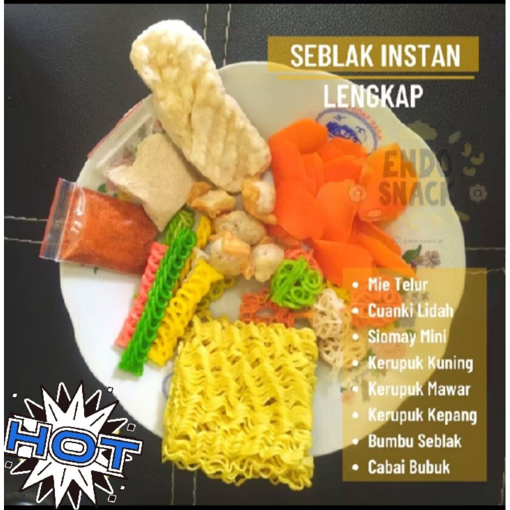 

{GROSIR} Seblak Instan Bogor dengan Sosis dan Cuanki || HARGA GROSIR