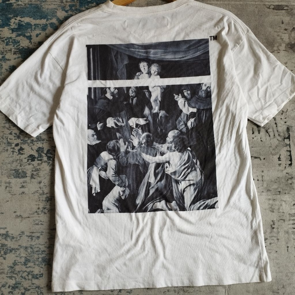 kaos off white caravaggio
