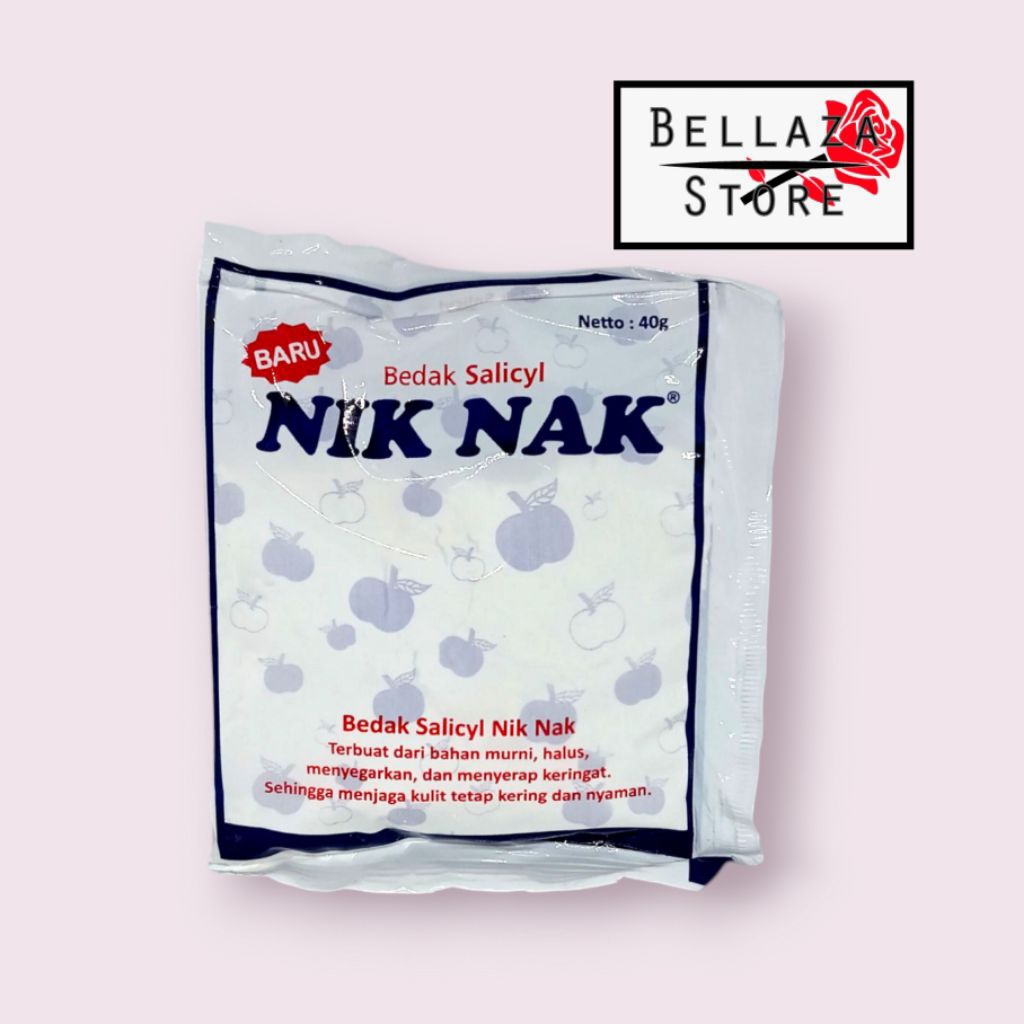 Bedak Salicyl NIK NAK Sachet / NIK NAk Talk