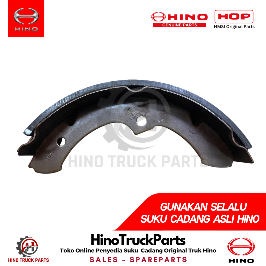Shoe Brake Hino Dutro 110 SD Kampas Rem Hino Dutro 110 SD Asli