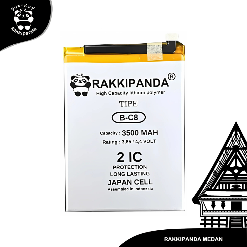 RakkiPanda B-C8 Compatible With Vivo Y69 1714 Batre Batrai Baterai Battery
