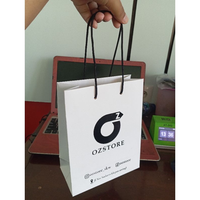 

link order khusus paperbag putih ivory custom size
