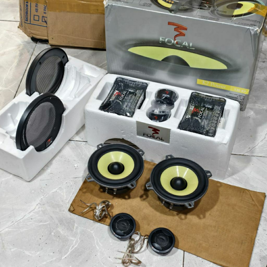 speaker 2 way FOCAL K2 POWER 130 KP ukuran 5 inch made in france (BARU)